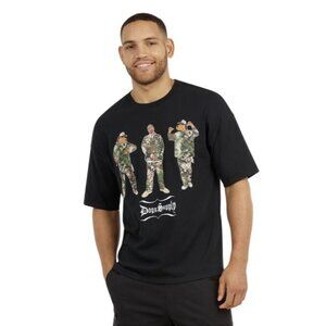 Snoop Dogg T-Shirt‎ Men's Dogg Supply Short Sleeve Graphic Tee Black Sz 2XL NEW